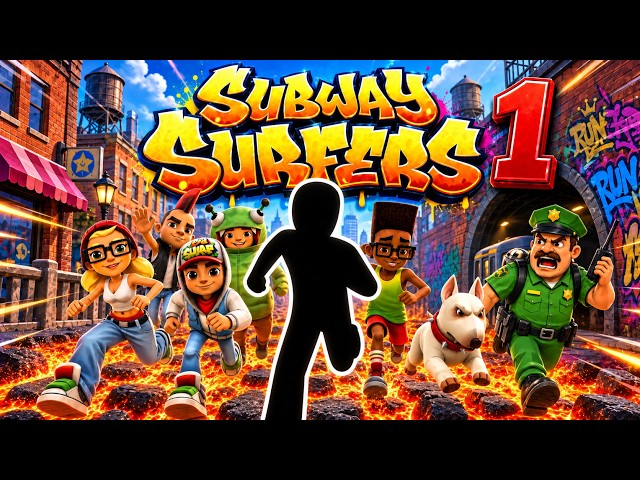 4K Immersive Interactive Warm-Up | SUBWAY SURFERS CARDIO WORKOUT 🛹 | Escape the Train 🚇