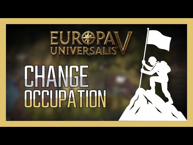 EU5: How to Change Occupation to avoid taking territory