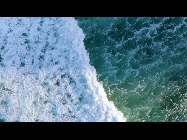 8K SEA WAVE VIDEO WITH RELAXING 8D SOUND