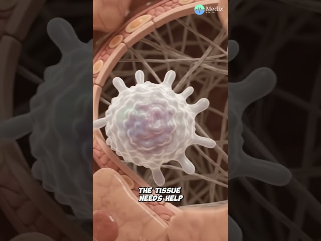 Monocyte to Macrophage 🧬 | How Monocytes Become Macrophages #WhiteBloodCells #ImmuneSystem
