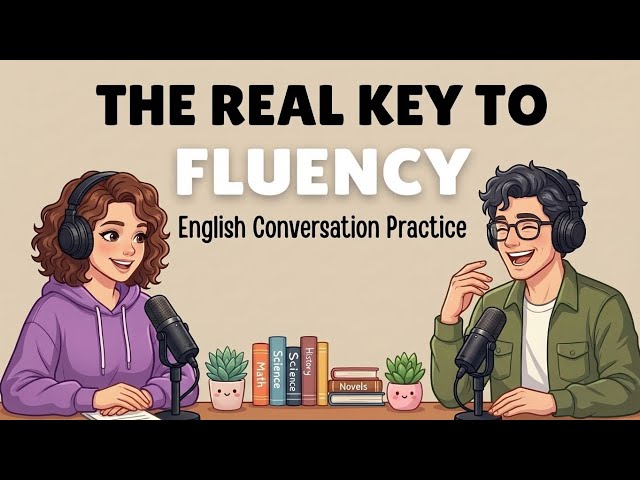 English Podcast for Learning English  | The real key to fluency | Easy English Practice