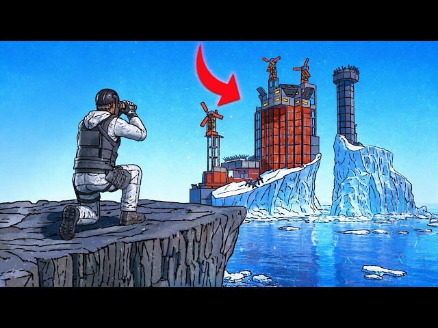 They Stole My Base... So I Built THIS Iceberg to Go to War - Rust