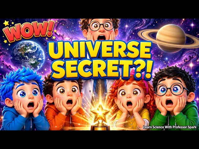 The Day We Touched the Moon! 🌙🚀 | Learn Science With Professor Spark | Episode 3#educationalcartoons