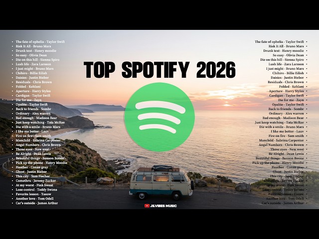 🎧Top Hits Music Spotify 2026🌿|| New Popular English Songs --Latest Healing Music Spotify 2026