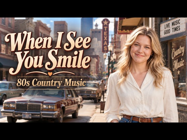 When I See You Smile | Classic Country Love Song | 80s Country Music