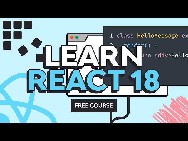 Learn React 18: The Complete React Developer Course | FREE COURSE