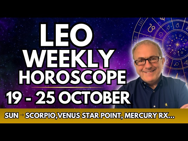 LEO Weekly Horoscope 19-25 October, 2026 🦁 (Sun, Moon, Asc) Unfinished Family Business!