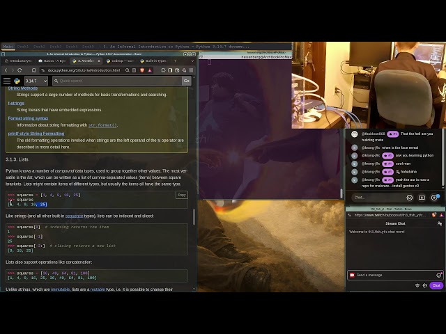 Live programming 💾 💻 (I use Arch btw) #linux #computer