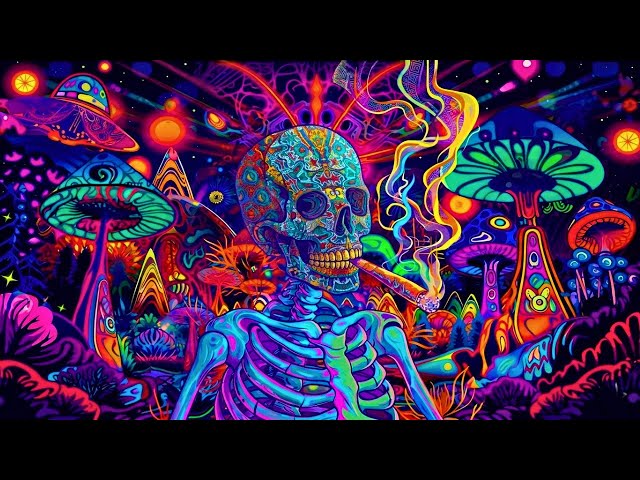 Mind-Bending Psychedelic Visuals in 4K 🌈 AI Fractal Trip Through Infinite Dimensions
