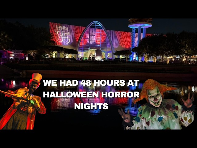 48 HOURS IN ORLANDO! We Flew From the UK for Halloween Horror Nights