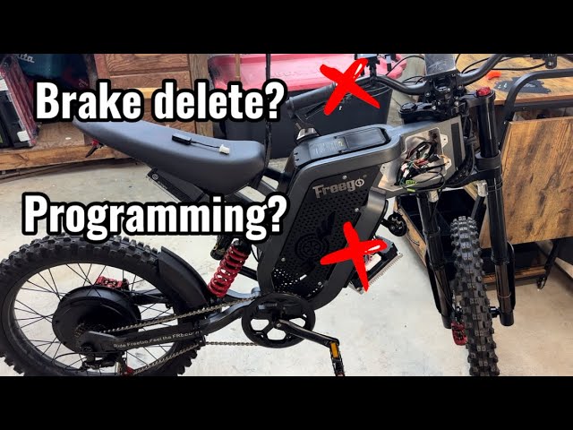 Freego x2 E-Bike: Brake Sensor Delete & Controller Programming Guide