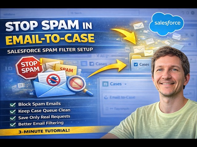 Stop Spam in Email-to-Case — Salesforce Spam Filter Setup