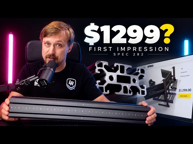 The BEST Sim Racing Rig I've Ever Built ... But $1,299?! | SPEC 282 First Impressions