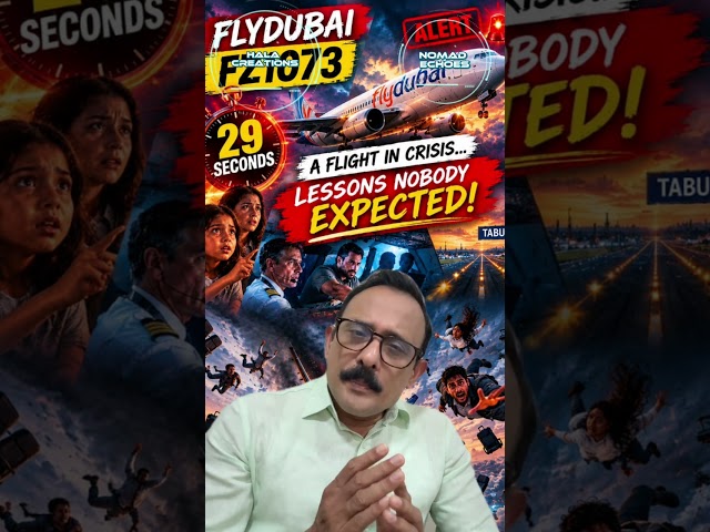 Flydubai’s Terrifying 29 Seconds — A Lesson No Classroom Could Teach #Flydubai #29Seconds #Aviation