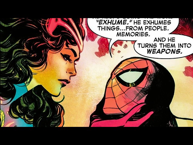 Scarlet Witch Doesn't Like What She Sees in Spider-Man!