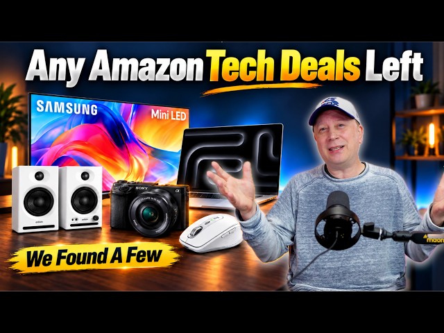 Any Amazon Tech and Electronics Deals Left In October?  Apple, Samsung, Sony, and More!