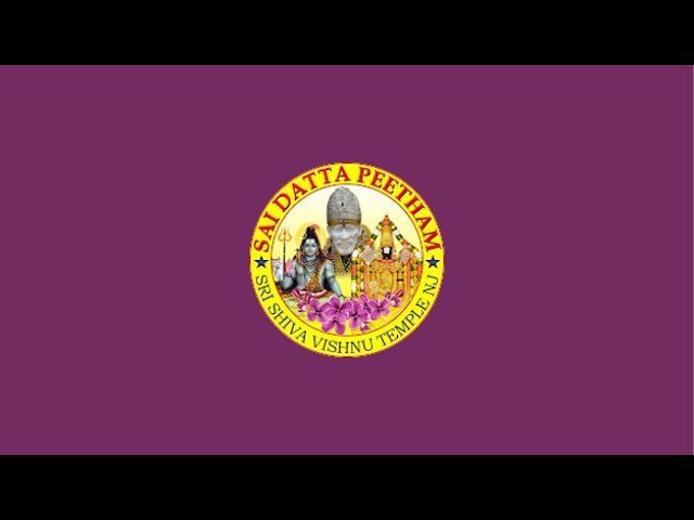Sai Datta Peetham SDP SSVT NJ  is live!