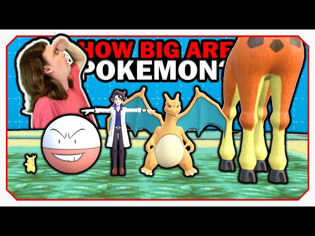 The Official Pokémon Sizes Make NO SENSE!