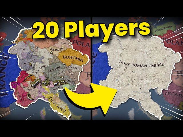 20 PLAYERS Simulate a Medieval Empire in Ck3