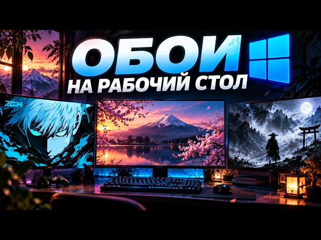 Обои на рабочий стол Windows: живые, свои и из нейросети