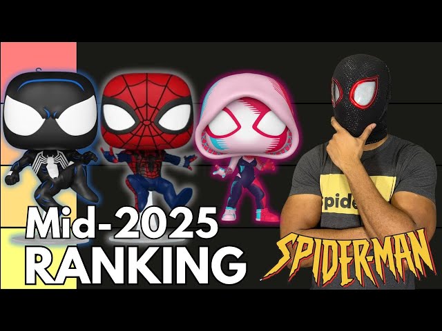 Ranking Spider-Man Funko Pops Mid-2025