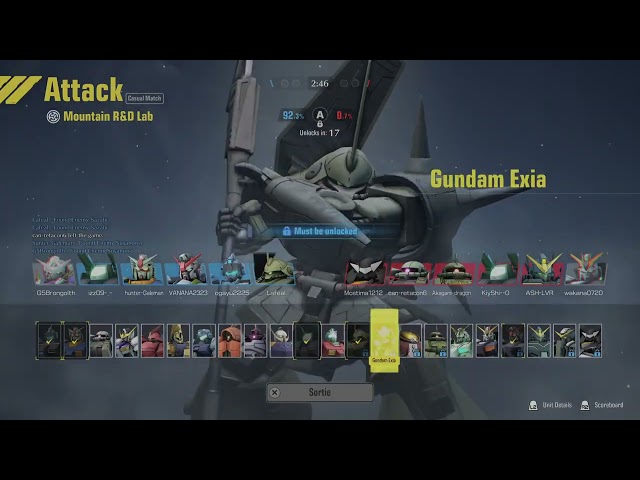 GUNDAM EVOLUTION Glitches: Episode 11 [Gundam nu skin loading error]