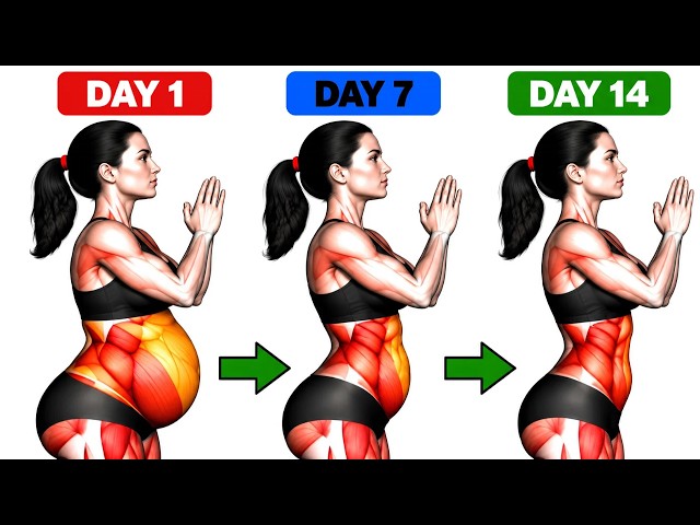 Do This DAILY STANDING Workout ➜ Reduce BELLY FAT & Strengthen Abs in Just 30 Minutes