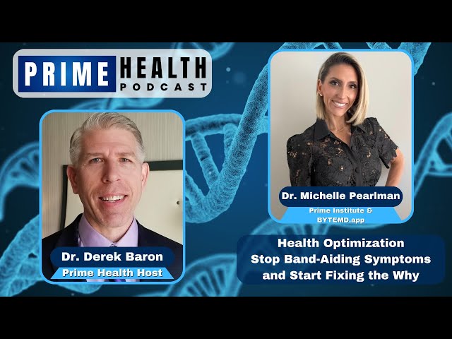Health Optimization: Stop Band-Aiding Symptoms and Start Fixing... - Talk with Dr. Michelle Pearlman