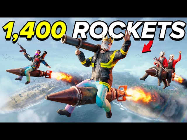 How a 45,000 Hour Quad Shoots 1400 Rockets in 4 Days... (Rust Movie)