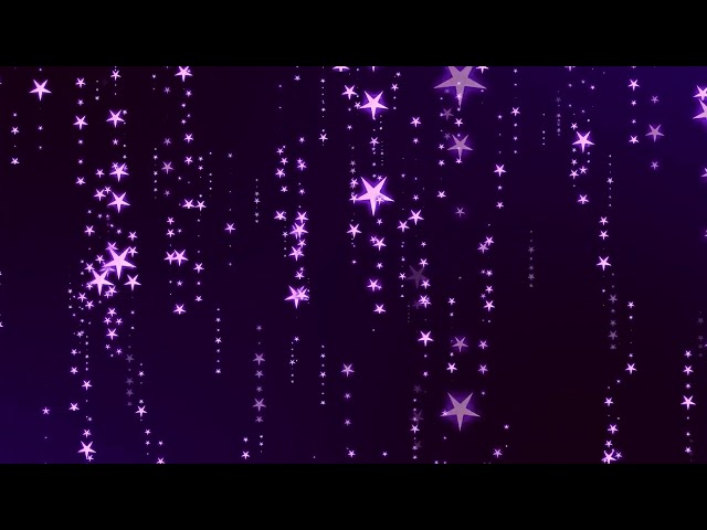Magical Purple Falling Stars Particles Motion Graphics | Abstract no copyright video stock footage