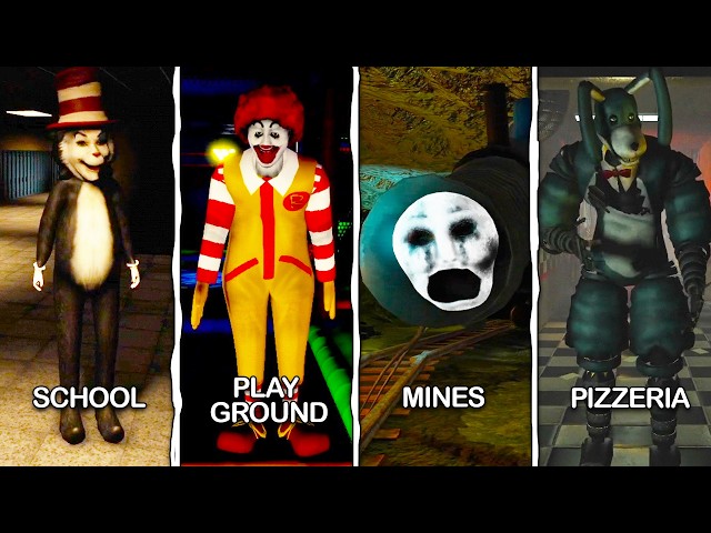 SCREAM AND RUN - ALL MAPS - Full Walkthrough | Roblox