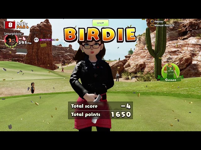 Everybody's Golf (2017) PS4 - Vortex Valley 18 Hole - Qualifier Practice 2!