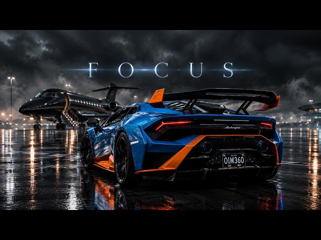 Deep Focus Music — Dark Meditation Techno | Work, Study & Coding · Synthwave Night Drive · 3h