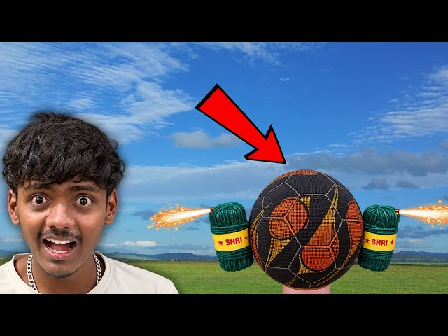 Football VS Big sutli pataaka Experiment || experiment by LITTLEDKY