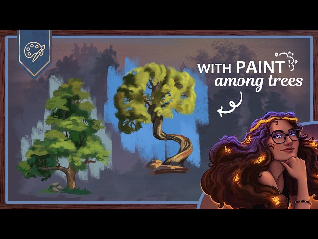 Figuring out trees 🌳 | Art study 📖 | SUBtember [day 15/30] 💜