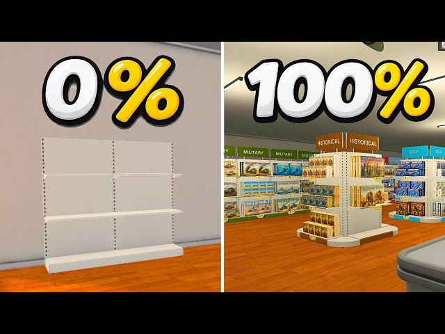 I Completed 100% of Model Kit Shop Simulator!