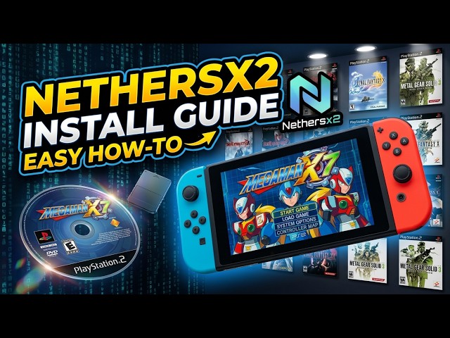 How To Install Nethersx2 PS2 Emulator In Nintendo Switch 2026