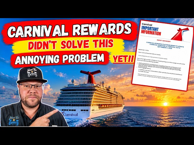 Carnival Rewards DIDN'T FIX This Problem, Platinum Perks Already Being Taken Away?!