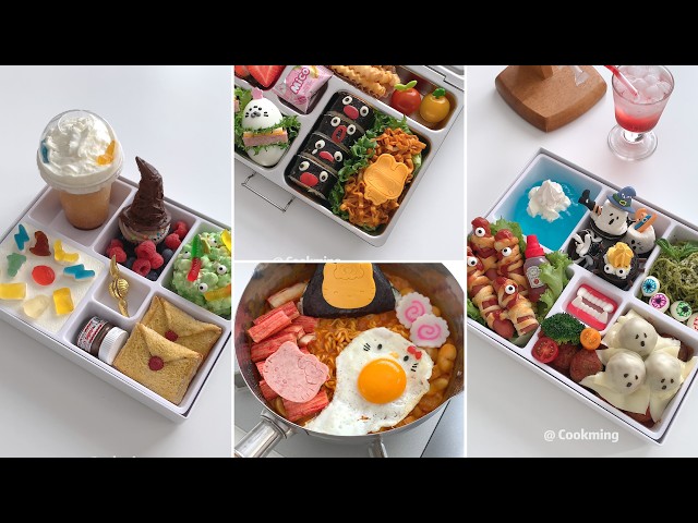 Asmr Cooking My Bentobox & Fun Food Ideas (Ep. 25) ｜Cute & Creative Meal Collection 🍱 ✨ #asmrvideo