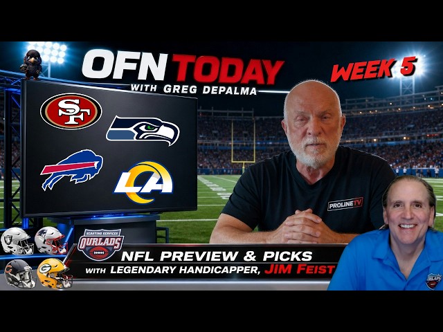NFL Week 5 Preview, Picks and DFS with Jim Feist