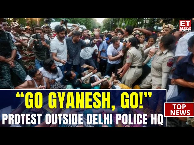 Delhi Protest Row: Left Groups Step Up Campaign Against CEC Gyanesh Kumar | Breaking News | ET Now