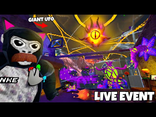 Gorilla Tags NEW UFO Infestation Live Event… (New Boss?)