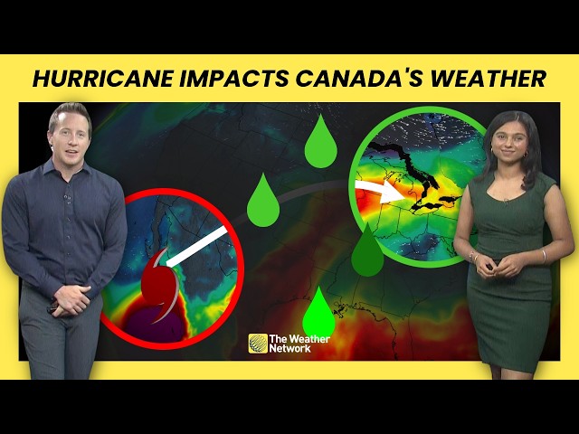 How a hurricane in the Pacific will impact Canada's weather this week | #WeatherAM