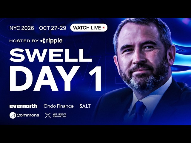LIVE: Ripple Swell 2026 DAY 1 | Can XRP Hit $3? Brad Garlinghouse on XRP Price Prediction