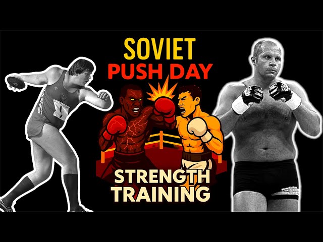 Soviet Push Day Strength Training | Exercises Used by Fedor Emelianenko