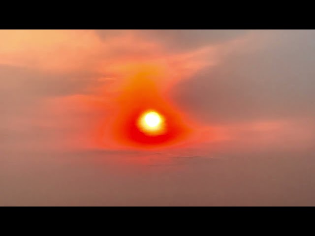 AGE red sunset 🌅 real time & sounds, Philippines, 29 September 2026