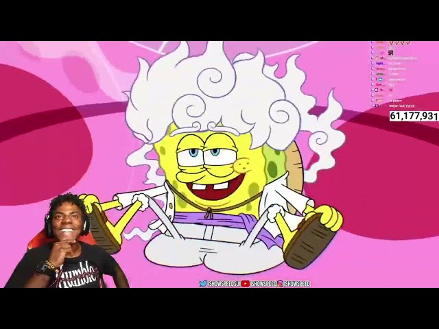 iShowSpeed Reacts To The McDonald’s x SpongeBob x One Piece Happy Meal