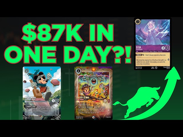 Disney Lorcana Had $87,000 in PSA 10 Sales in One
