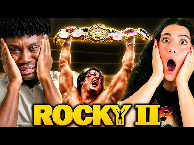 Rocky II (1979) Movie Reaction - The Emotional Rematch We Never Saw Coming - First Time Watching