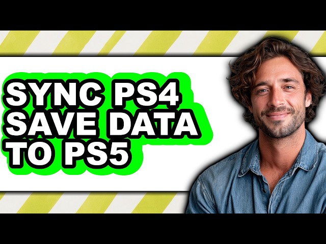 How to Sync Ps4 Save Data to Ps5 - Full Guide